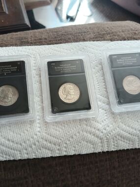 Susan B. Anthony Dollar Coin - Brilliant Uncirculated (1981) - Silver Tone